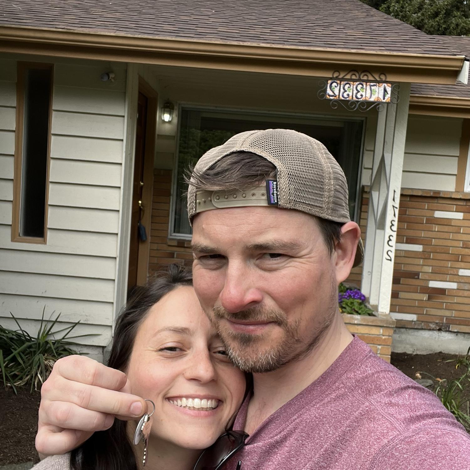 Getting our house keys!