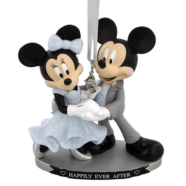 Disney Parks Mickey Minnie Mouse Happily Ever After Wedding Figurine Ornament