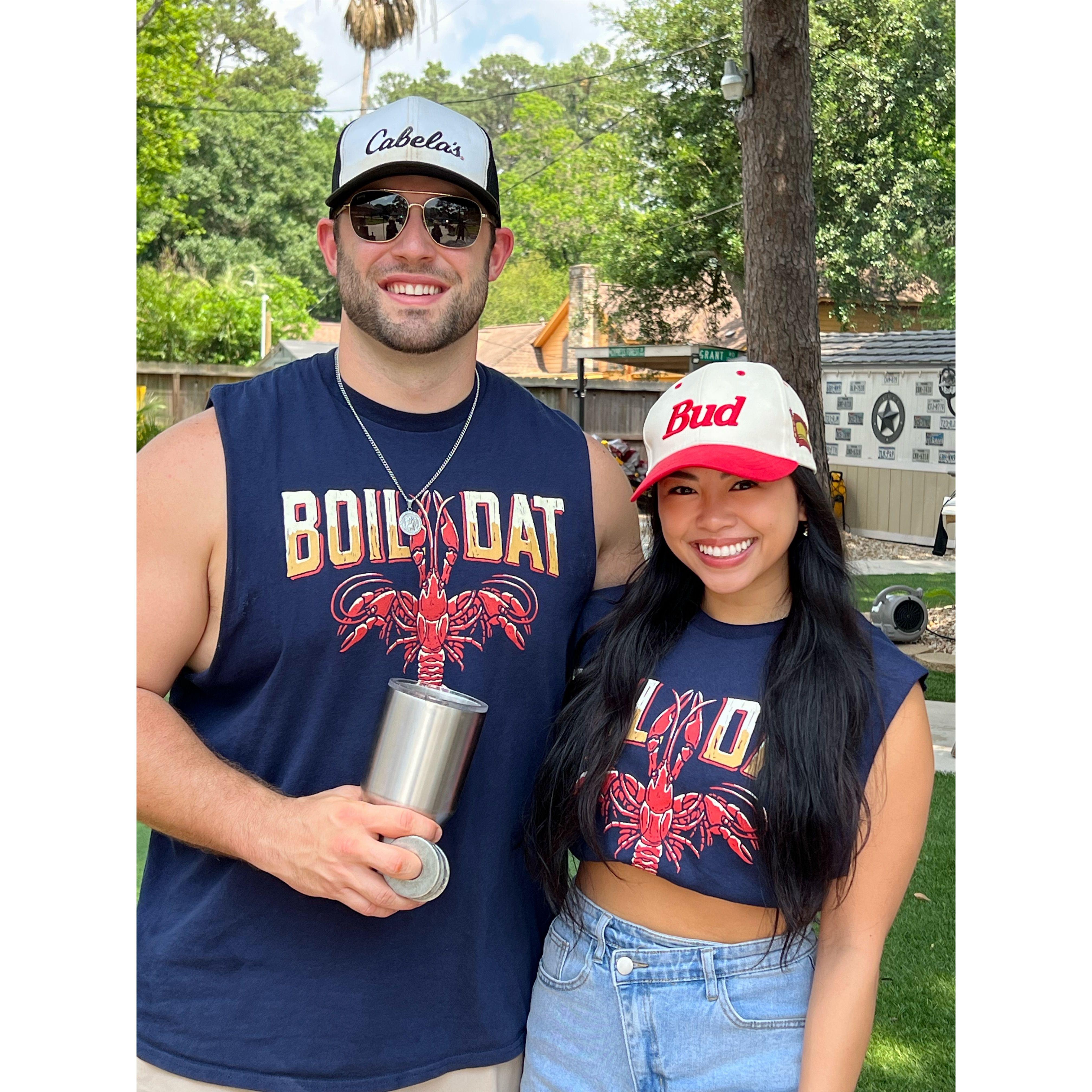 The Browns Annual Crawfish Boil!