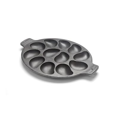 Pre-Seasoned Cast Iron Oyster Grill Pan
