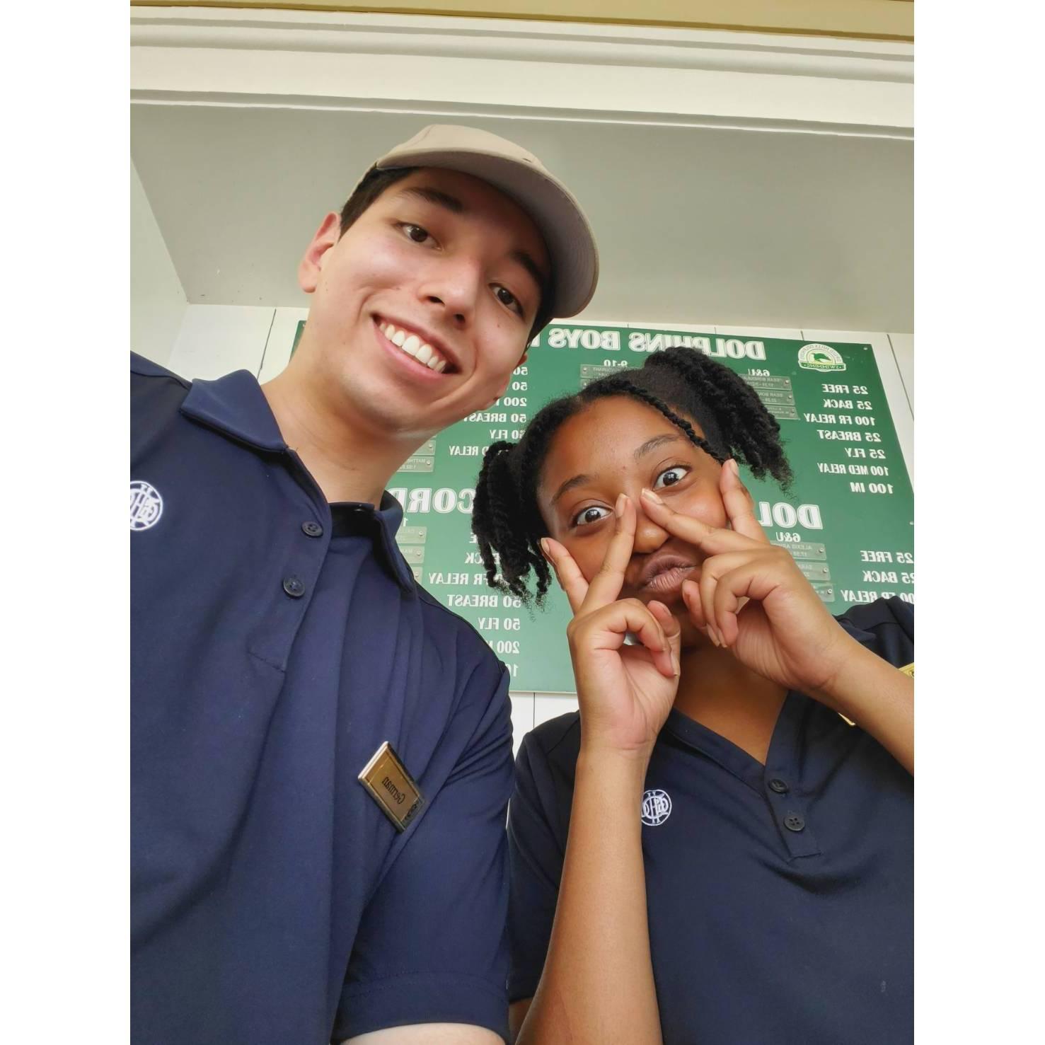 Our first job