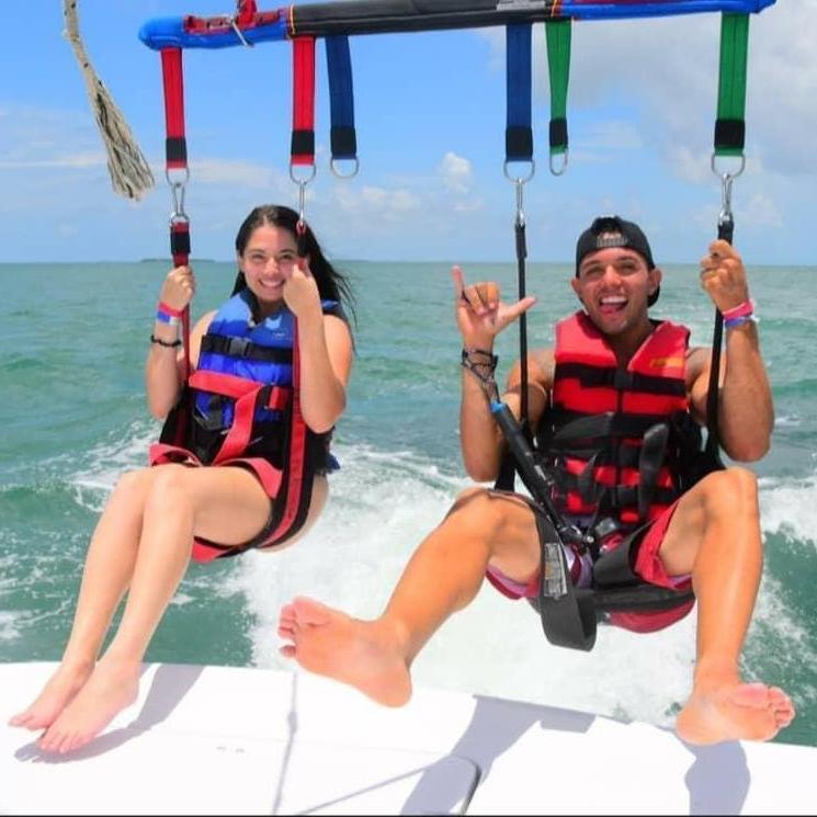 Parasailing in the Keys