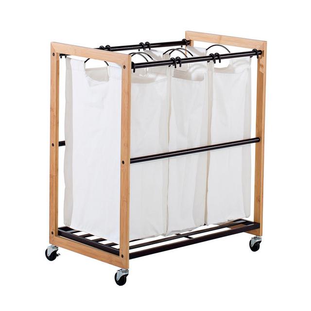 Trinity EcoStorage™ 3-Bag Laundry Cart in Bronze