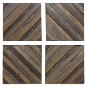 Wood Decorative Panels - Set of 4 - Threshold™