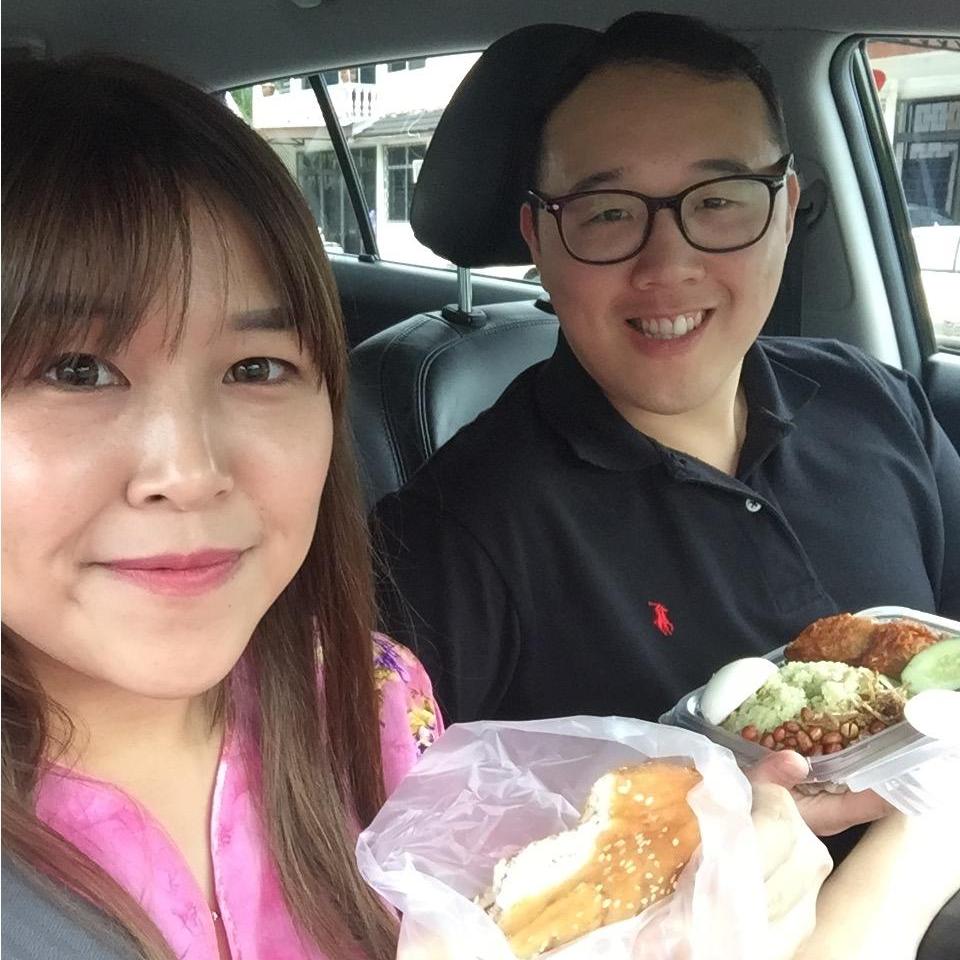 Random Friday Lunch in the car