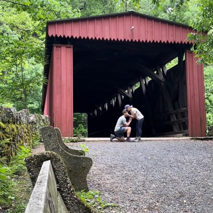 Engaged! Wissahickon Park 
5/28/22