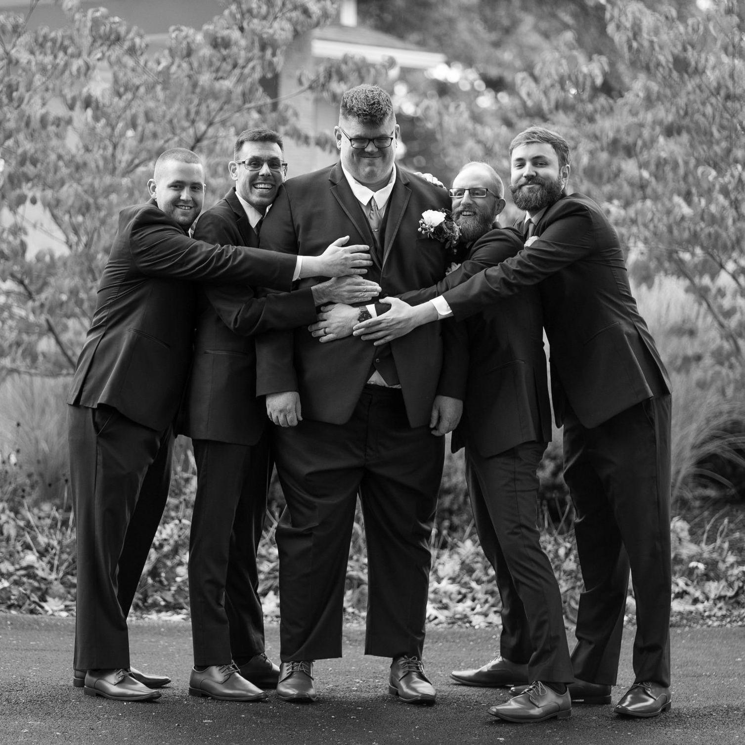Groomsmen + Groom