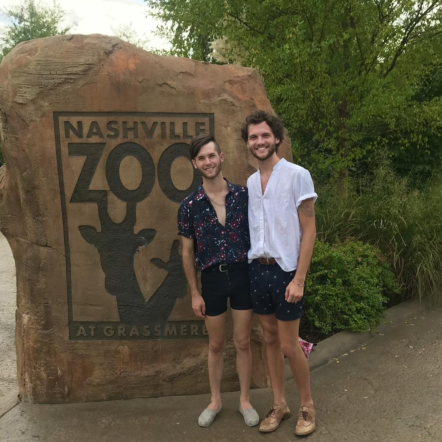 Our first date to the Nashville Zoo at Grassmere, September 2019.