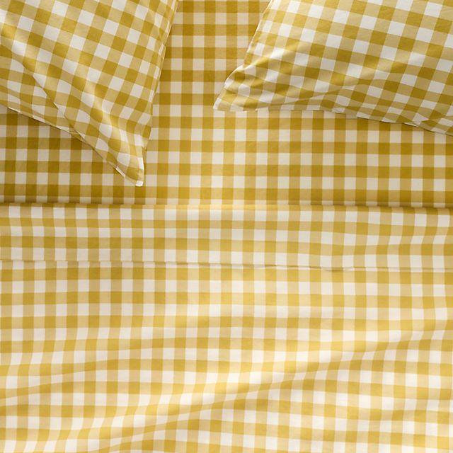 Organic Cotton Percale Printed Sheet Set