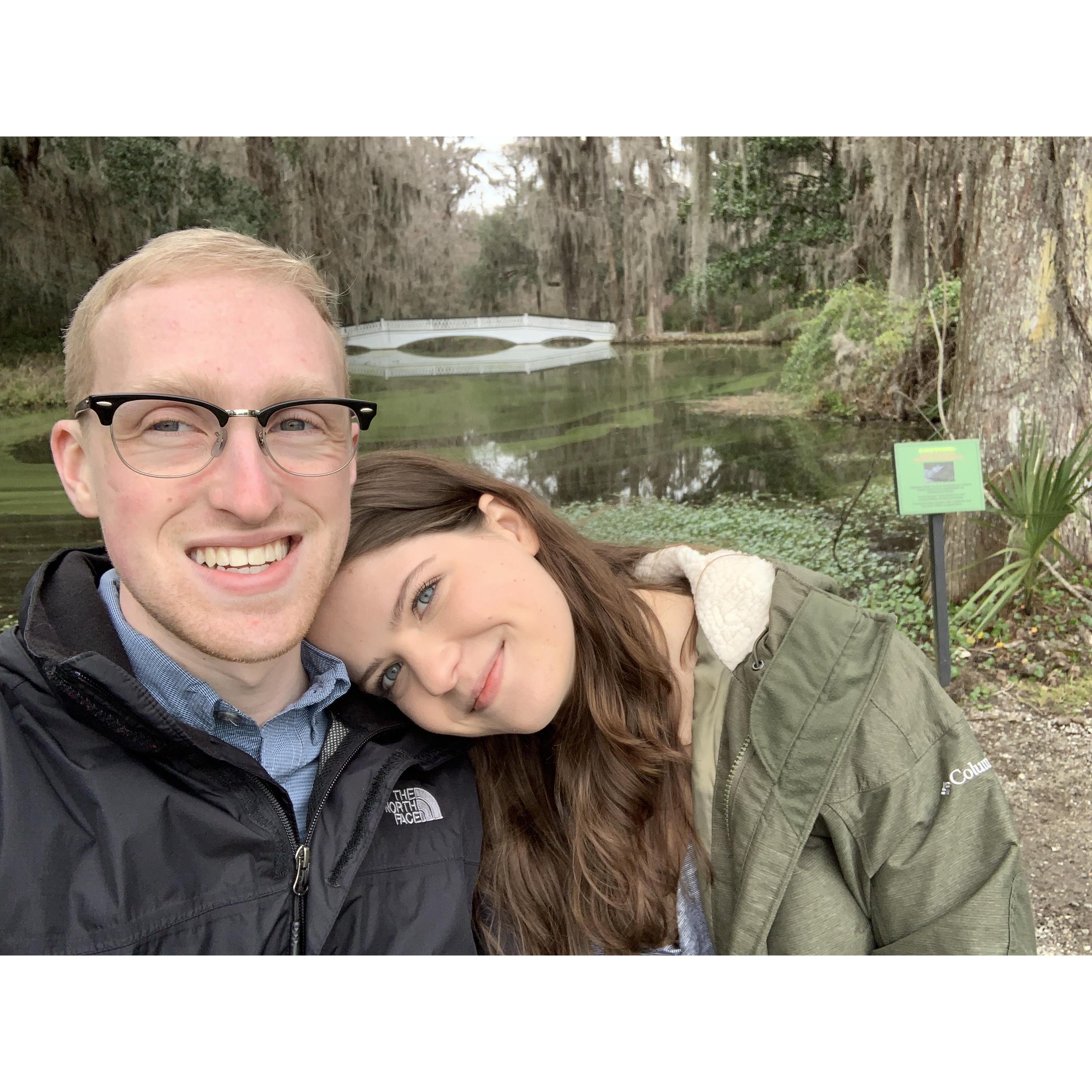 Our first Valentine's Day in Charleston, SC