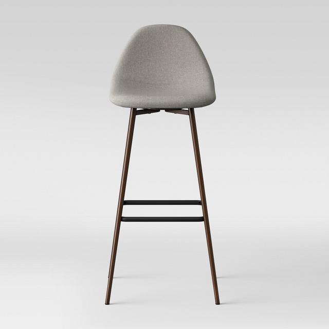 Copley Upholstered Barstool Light Gray - Project 62™