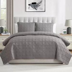 VCNY Home Solid Square Quilt Sets - Macy's