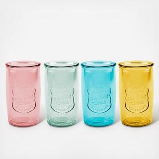 Retroware Highball Glass, Set of 4