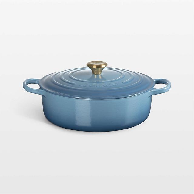 Le Creuset ® Chambray 6.75-Qt. Round Wide Dutch Oven