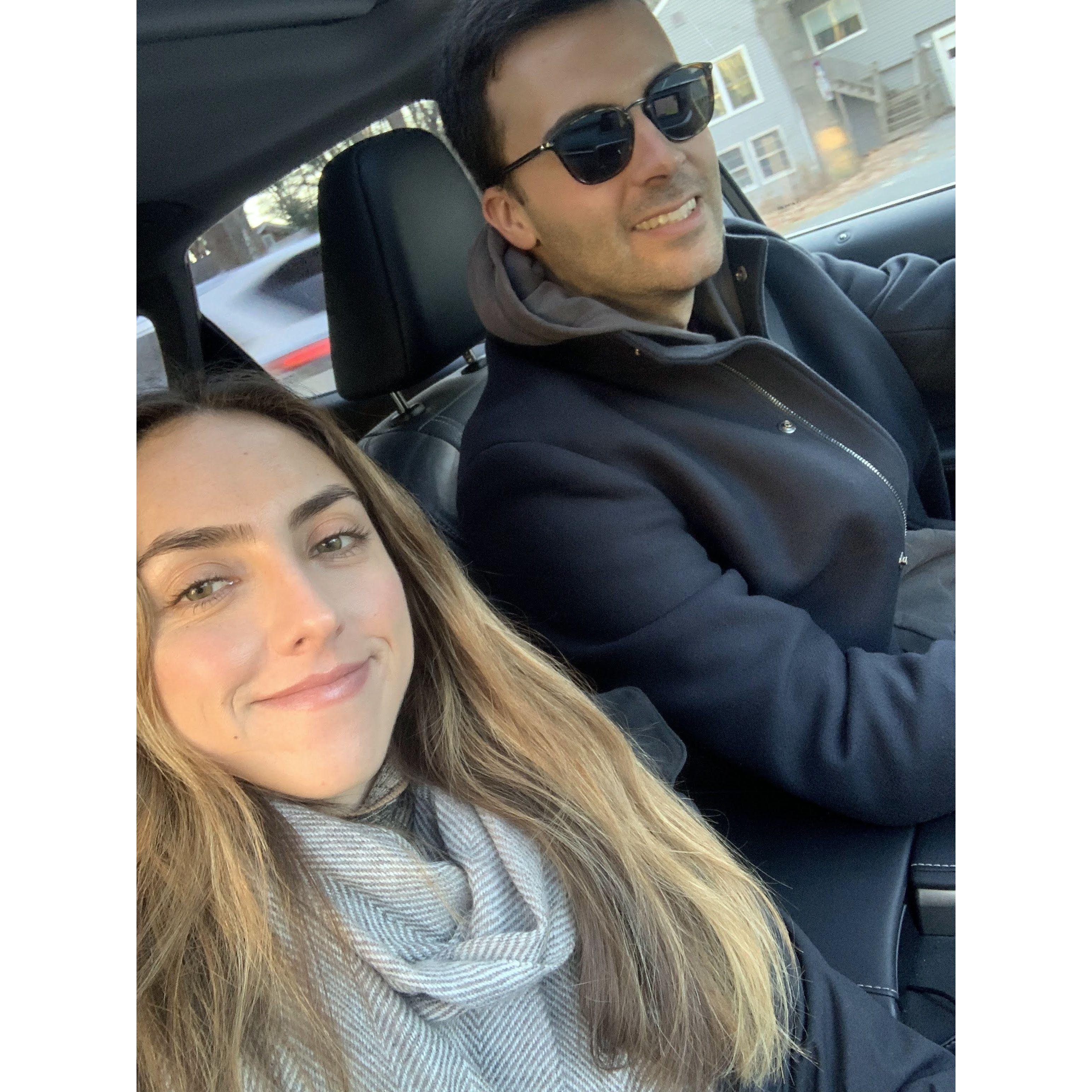 Driving from NYC to Maine (November 2021)