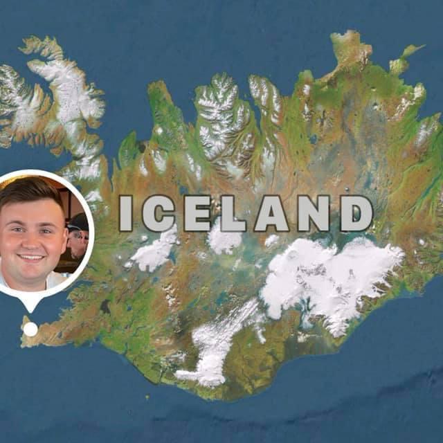 Kolton in Iceland!