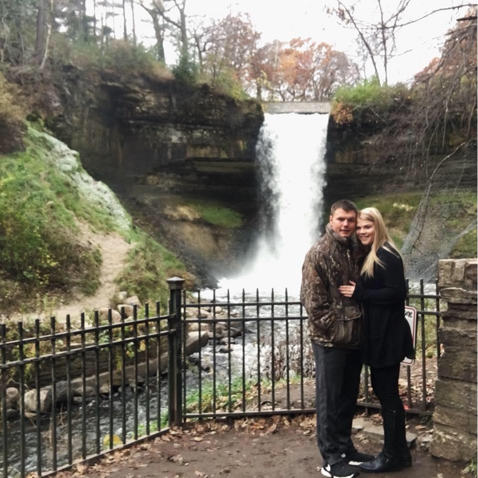 Our first time at Minnehaha Falls