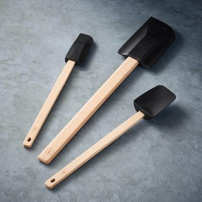 Open Kitchen by Williams Sonoma Black Silicone Spatula