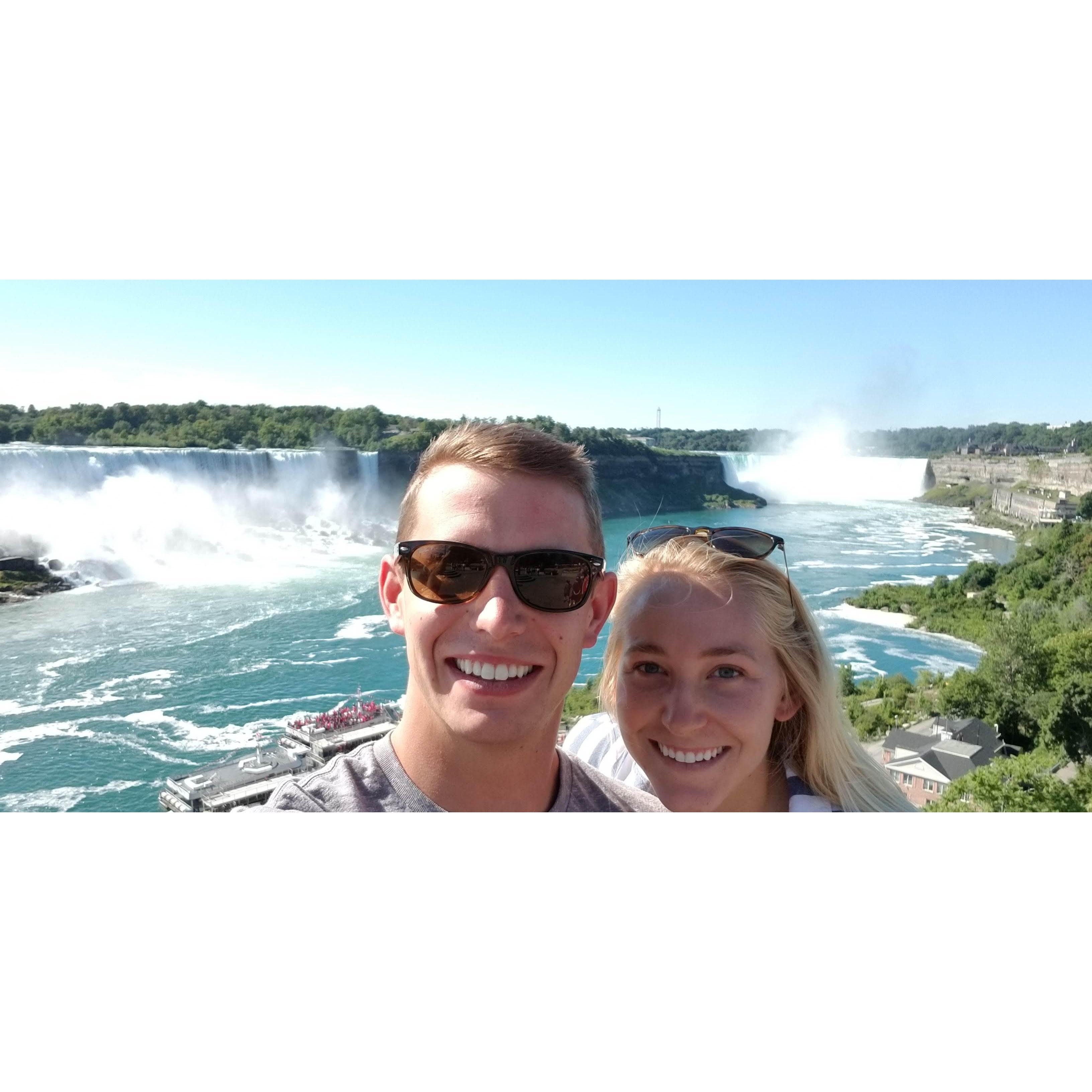 quick stop at Niagara Falls (Aug 2018)