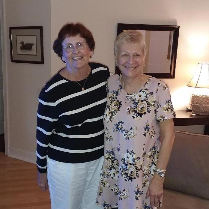Mother of the Bride and Mother of the Groom!  Eileen & Ila
