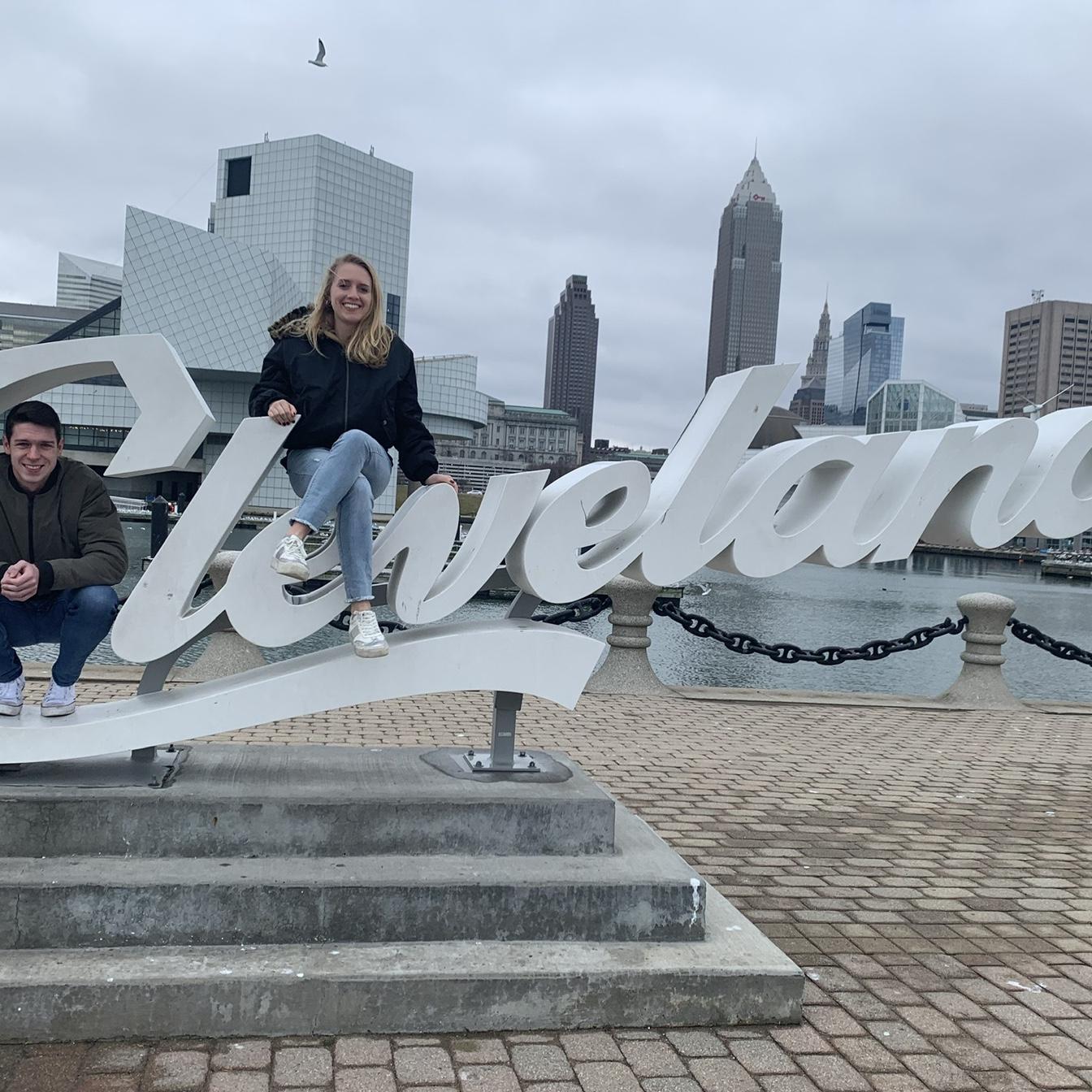 Alex's first time in Cleveland meeting the Pastores.