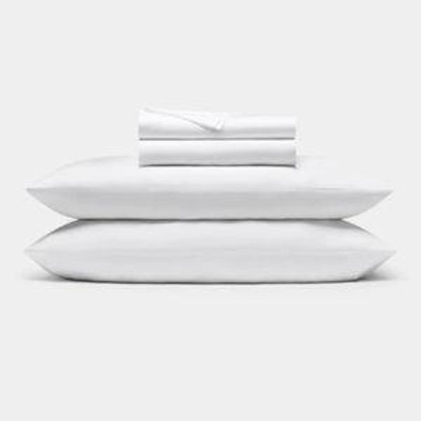 White Cozy Earth King Sheet Set