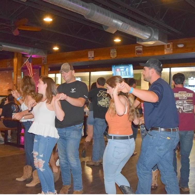 Proof we do in fact, line dance.