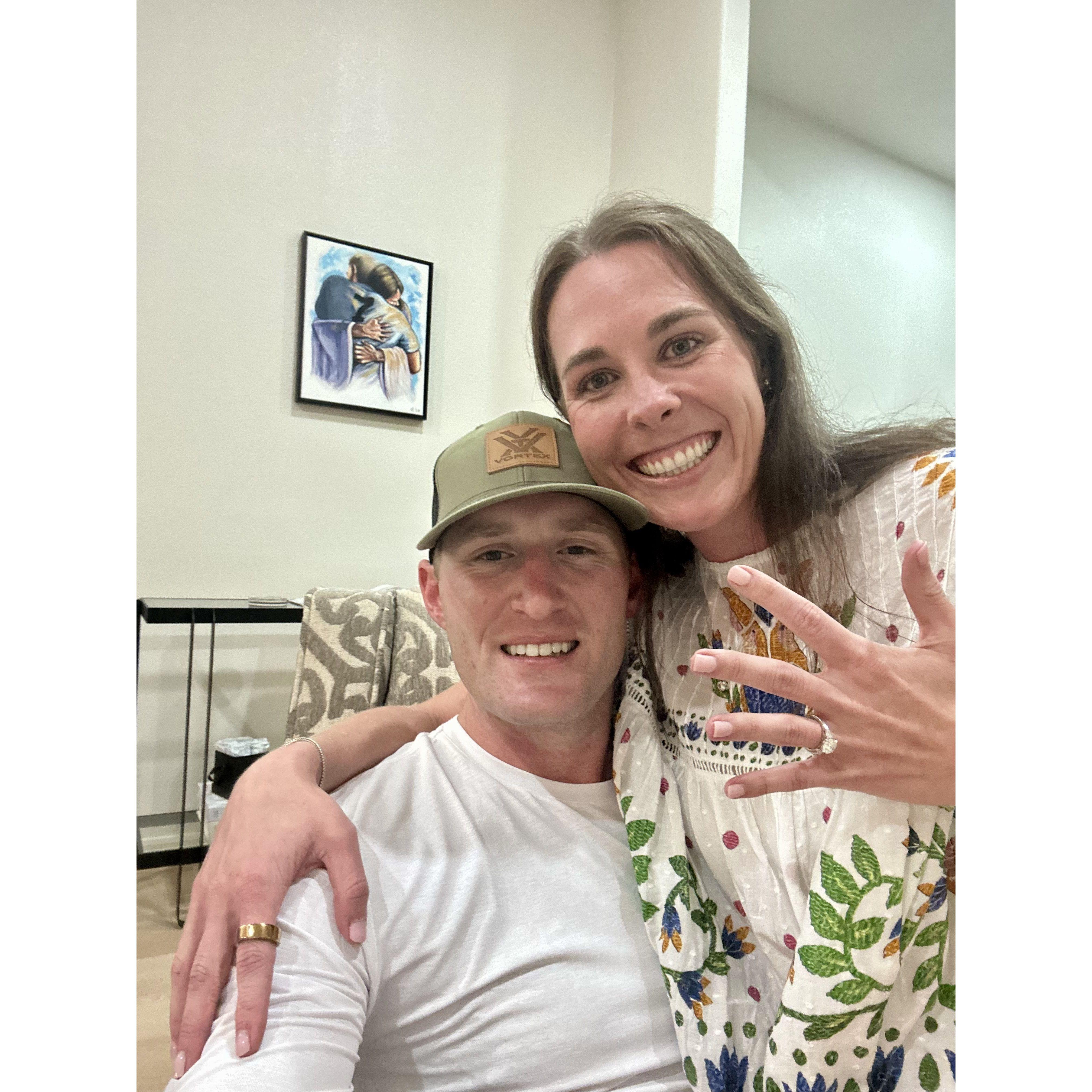 LOVE OF MY LIFE I CAN'T WAIT TO MARRY YOU