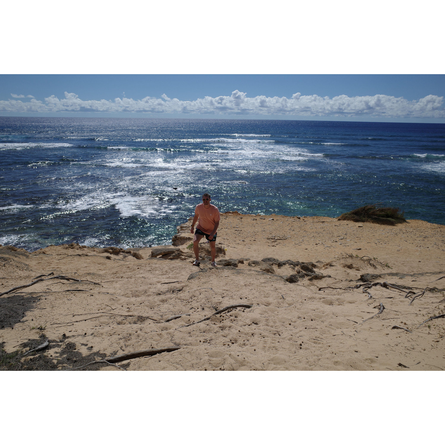 Shipwrecks beach in Kauai, HI.