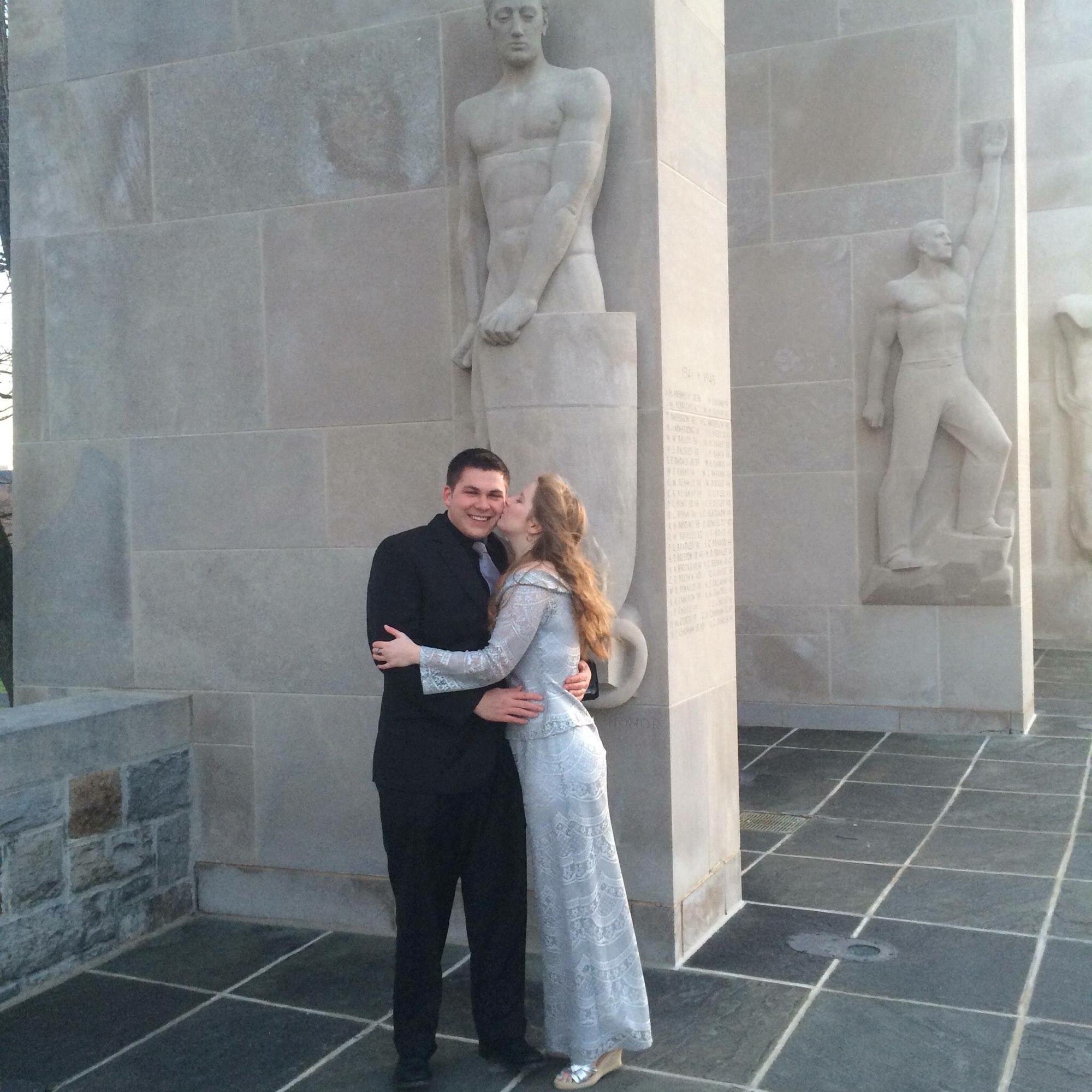 Virginia Tech Ring Dance in March 2015