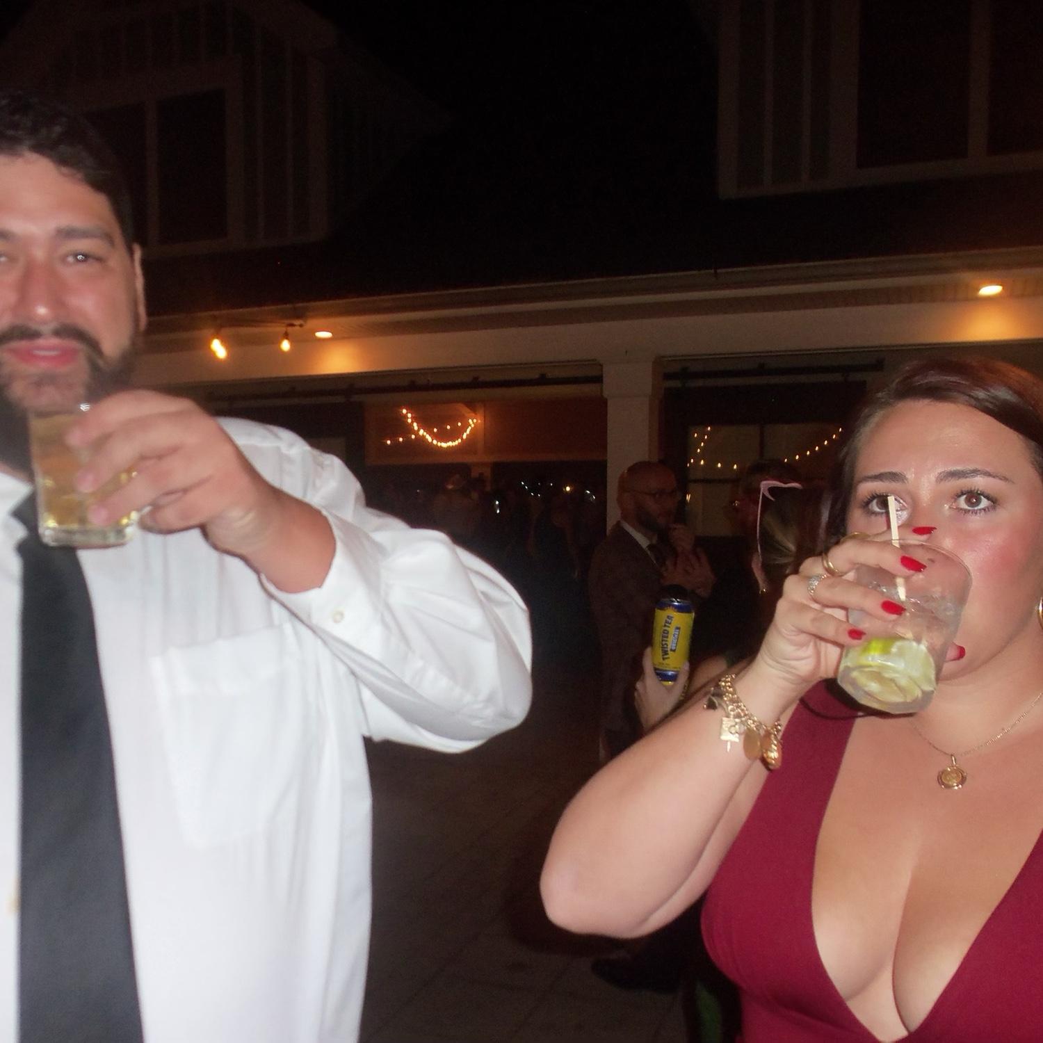 Our friends, Courtney and Quinn, wedding!