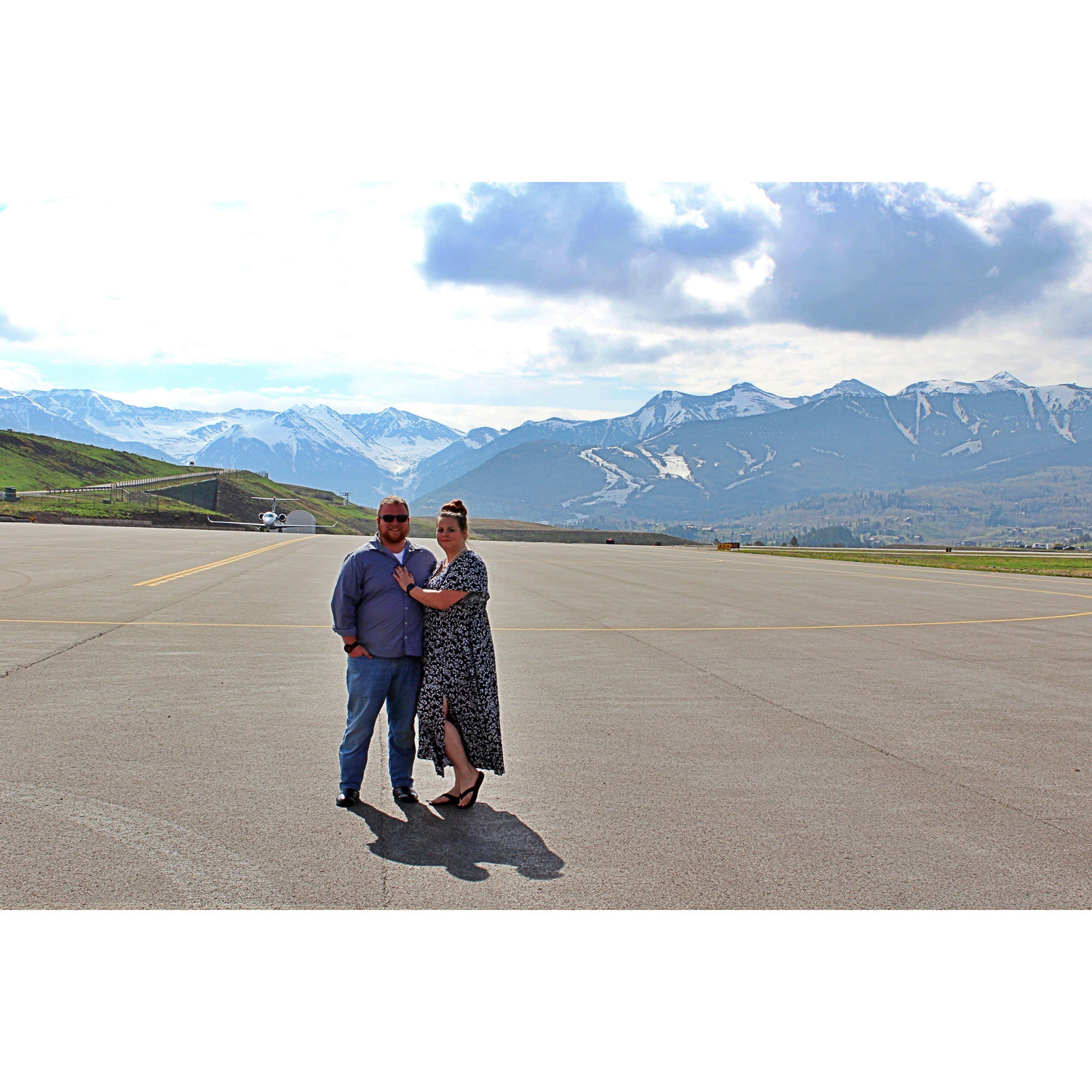 The day we got married in Telluride, CO