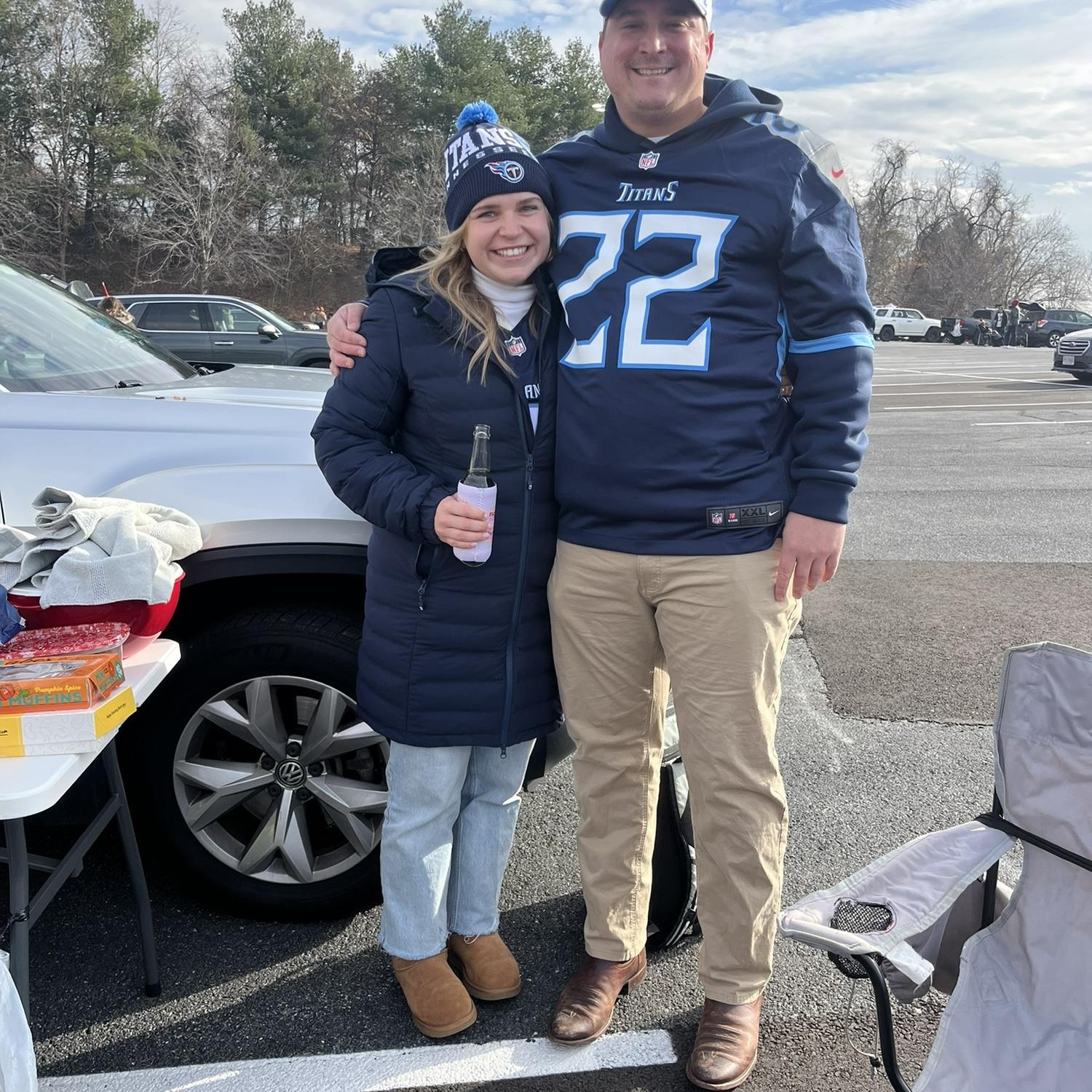 December 2024 | Hometown rivalry going to the Titans vs. Commanders game the weekend after Thanksgiving!