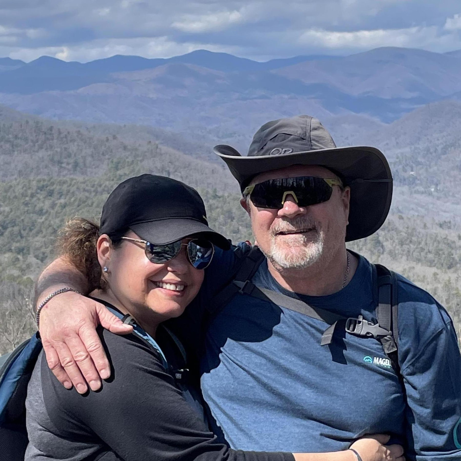 On "our" mountain....just before we said "forever"
