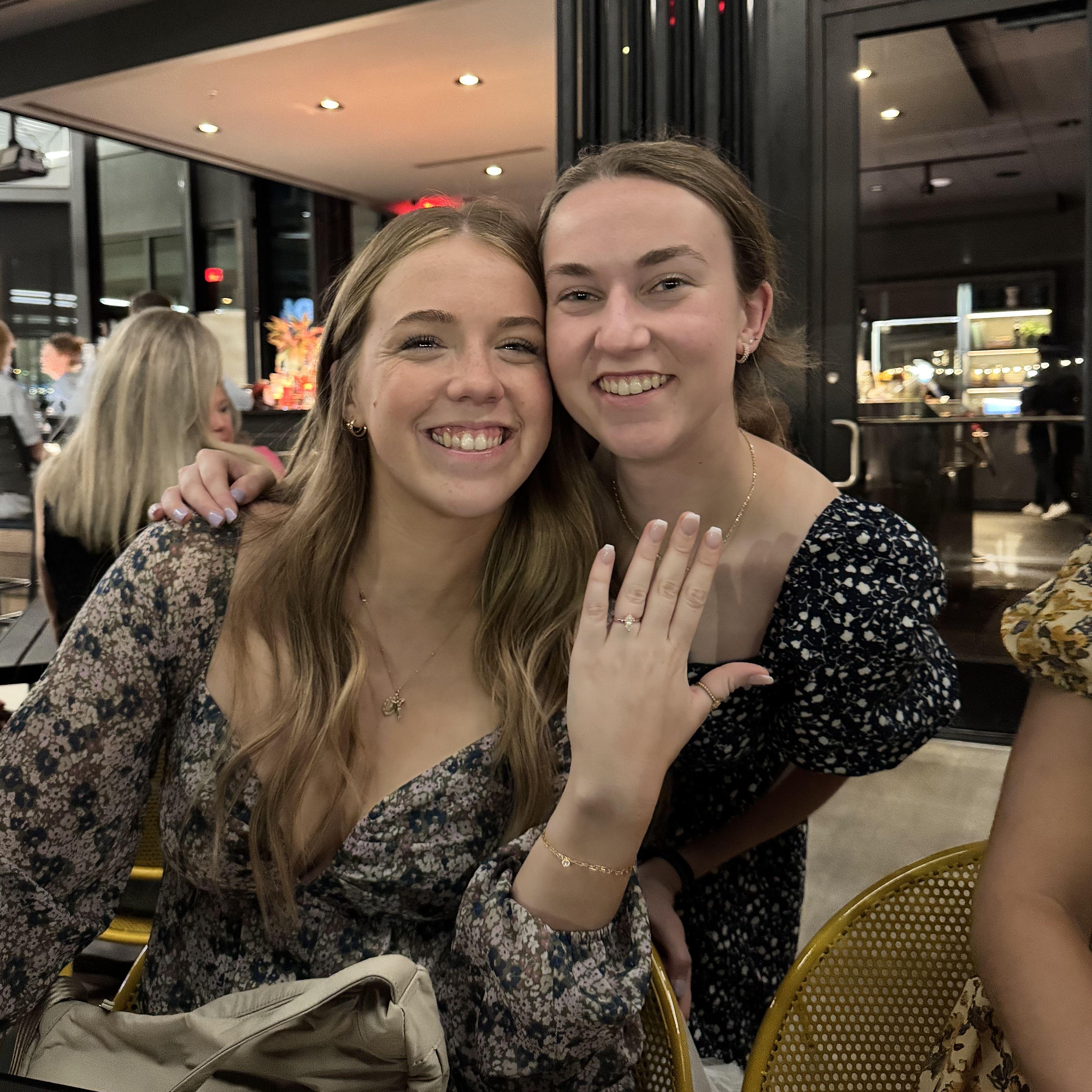 Engagement party with Abby!