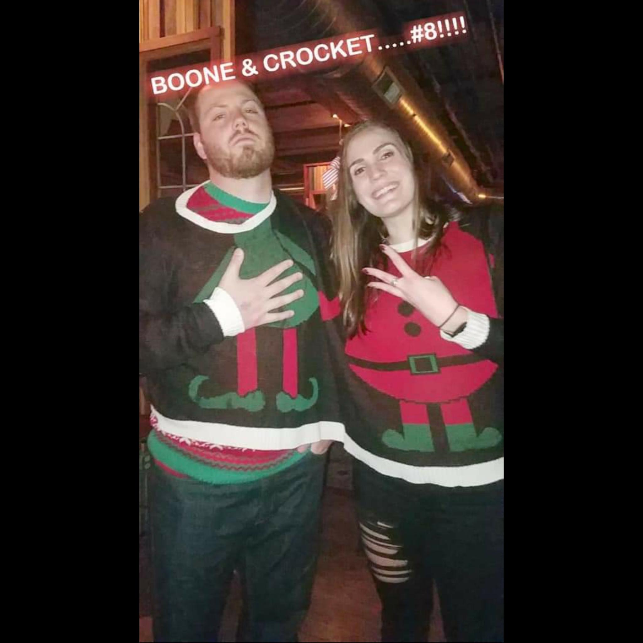 The double Christmas sweater