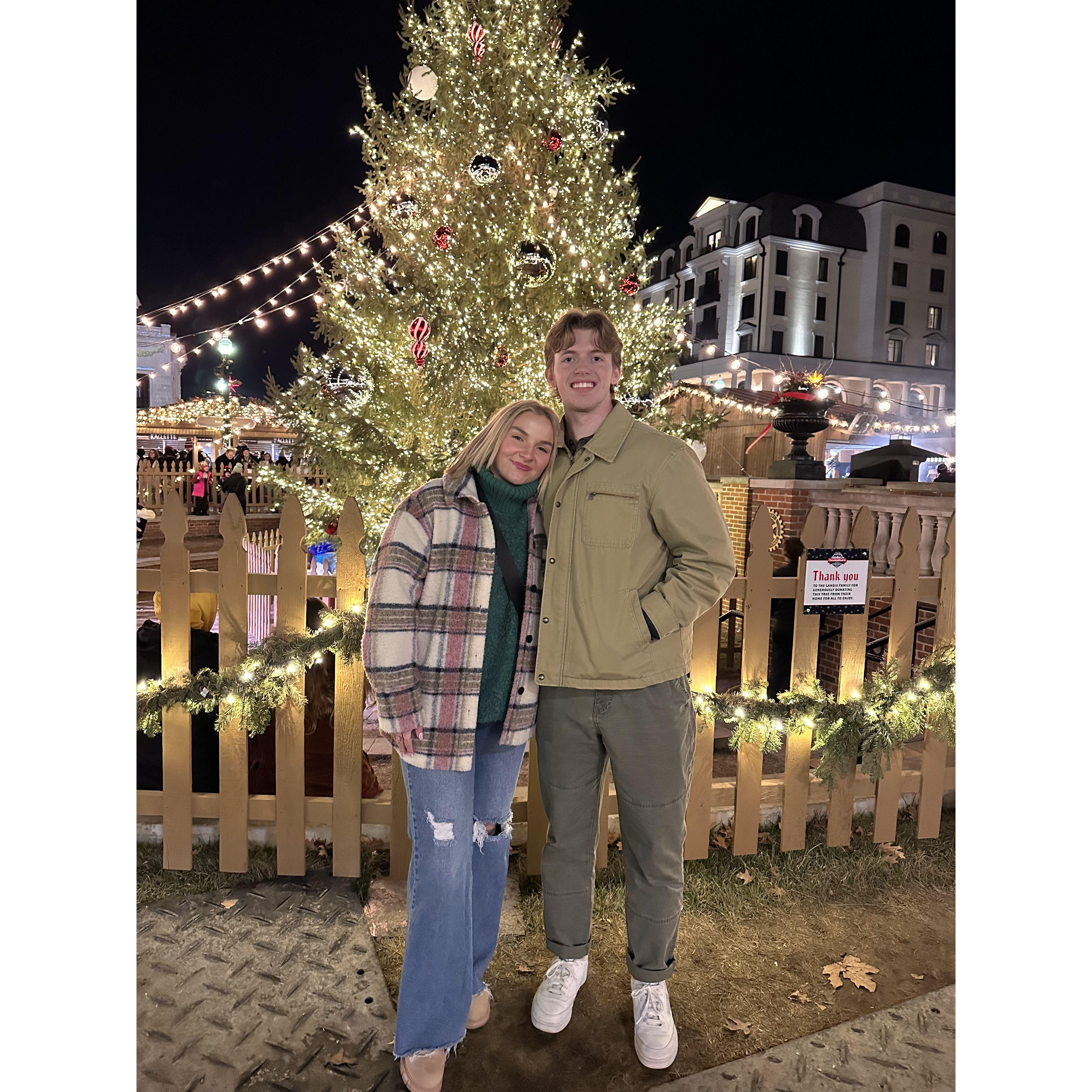 Max told Cassie he loved her for the first time around Christmas time last year
