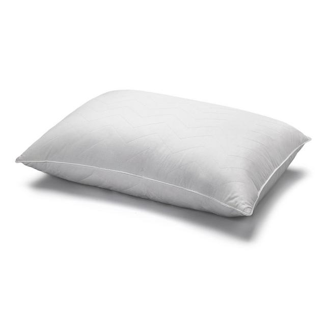 Ella Jayne Penthouse Collection Quilted Queen Bed Pillow in White