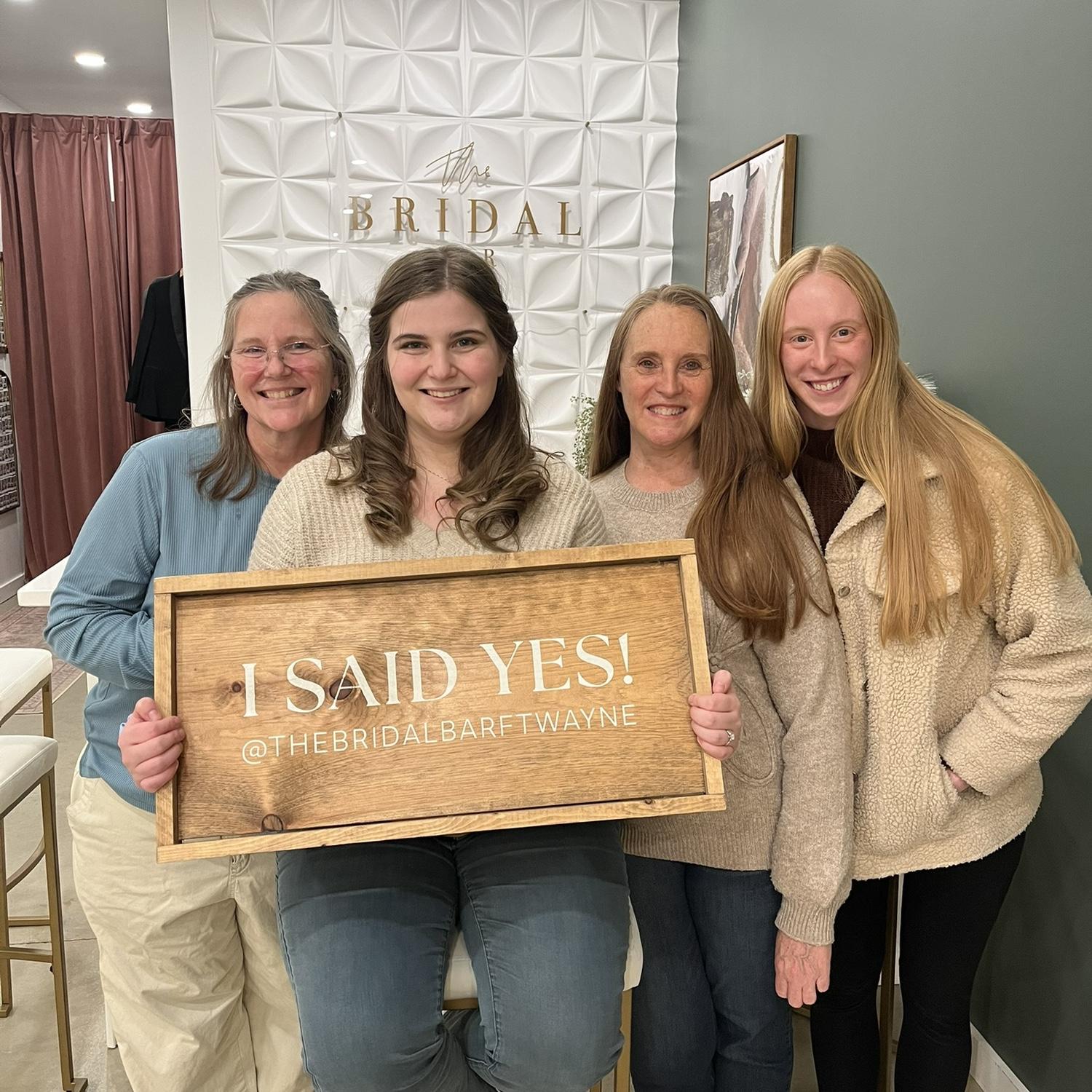 I said YES to the dress!!!