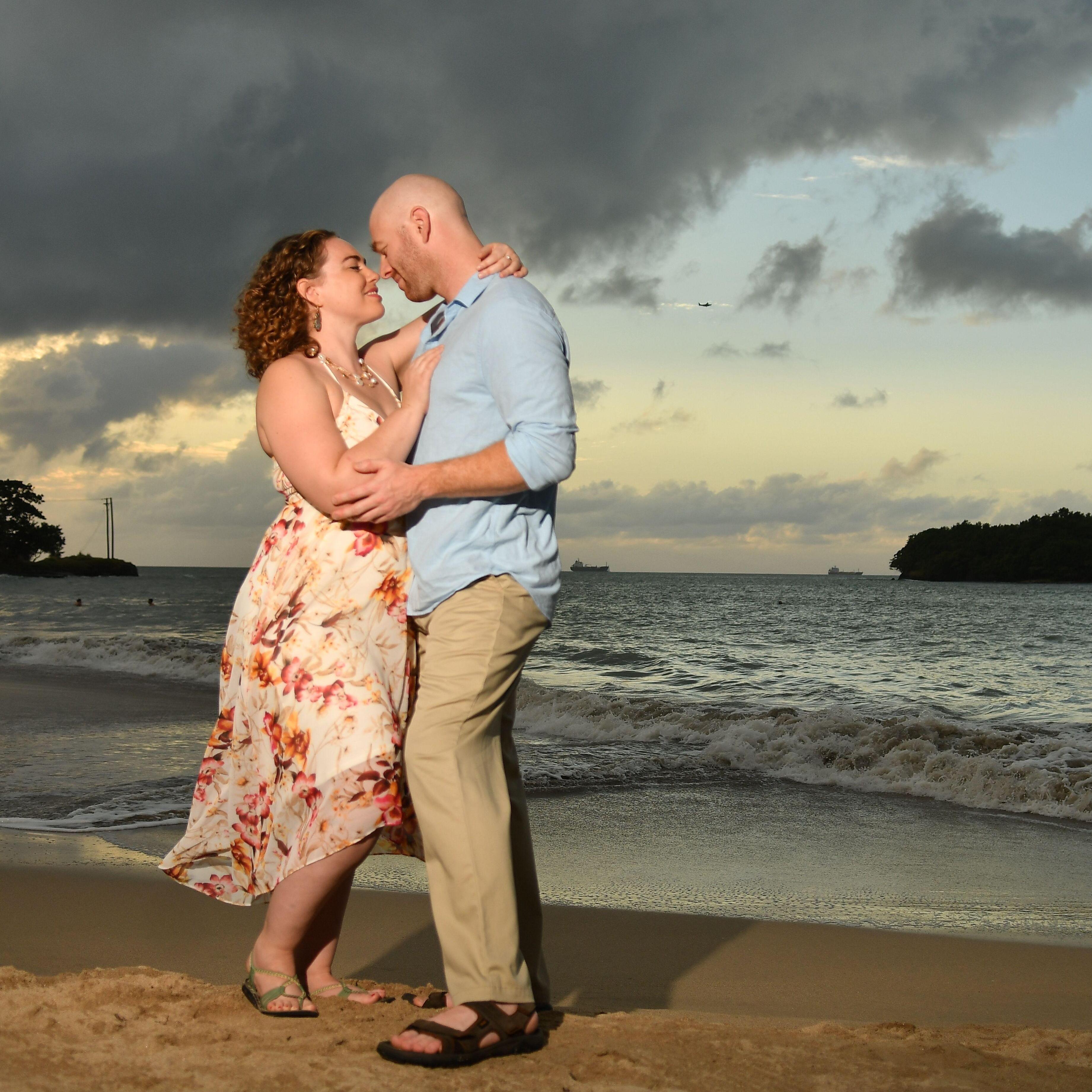 St. Lucia — our first trip together, and where we're returning for our honeymoon.