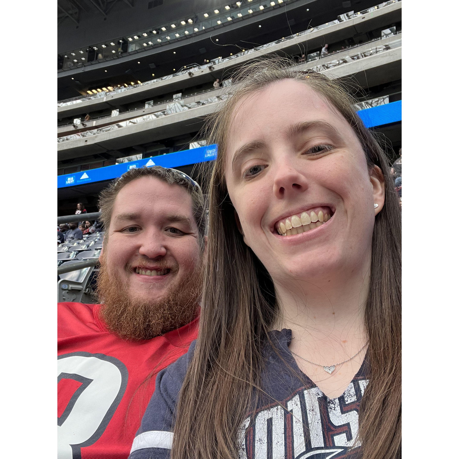 First Texans game together