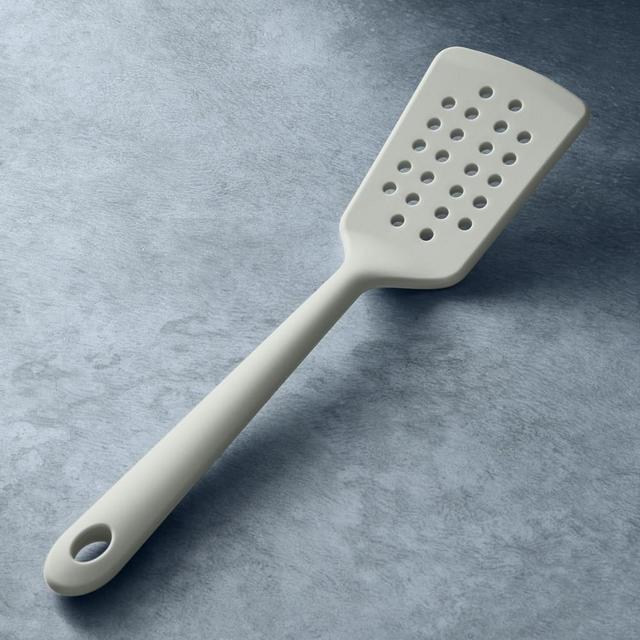 Williams Sonoma Open Kitchen Silicone Slotted Turner, Grey