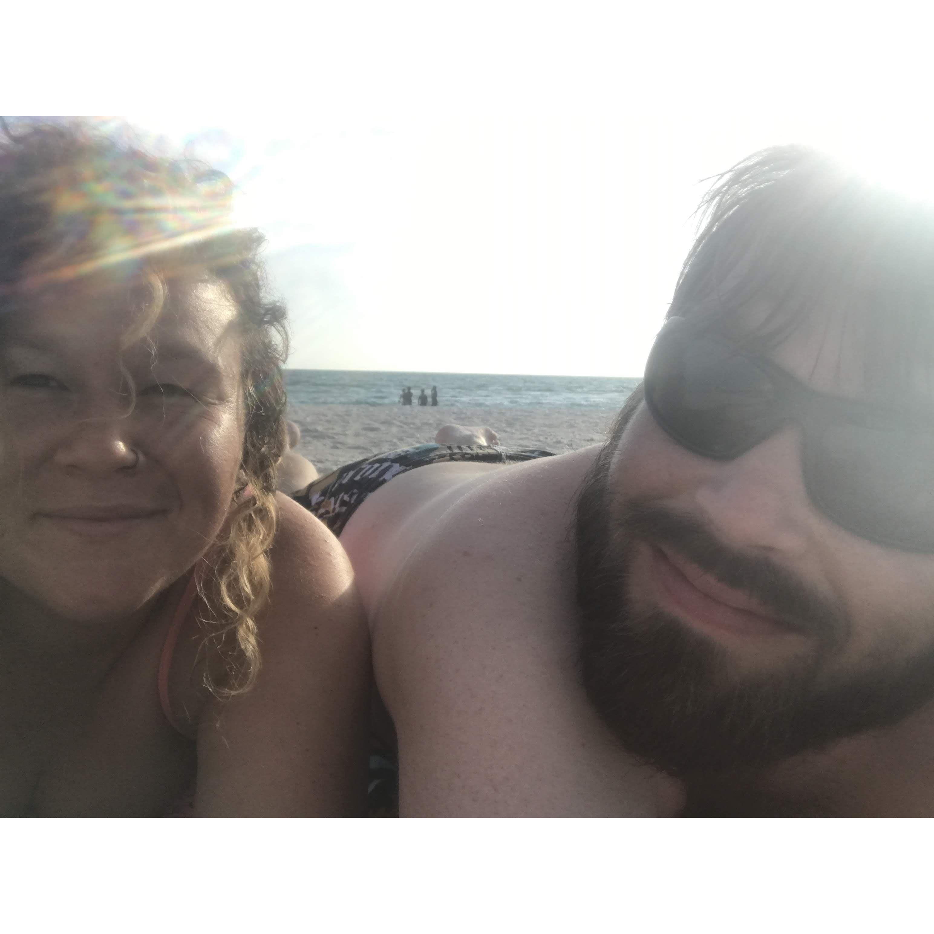 First Beach Vacation Together