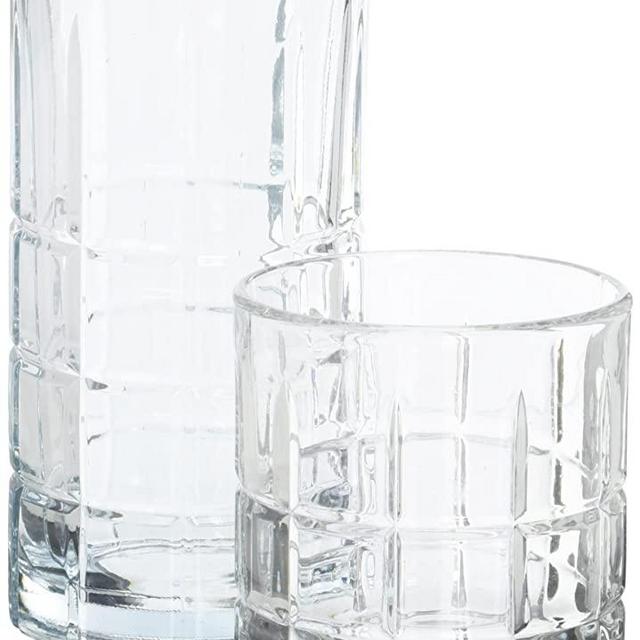 Anchor Hocking 69888L13 Anchor Manchester 16Pc. Set, Multi (Set of 16), Clear