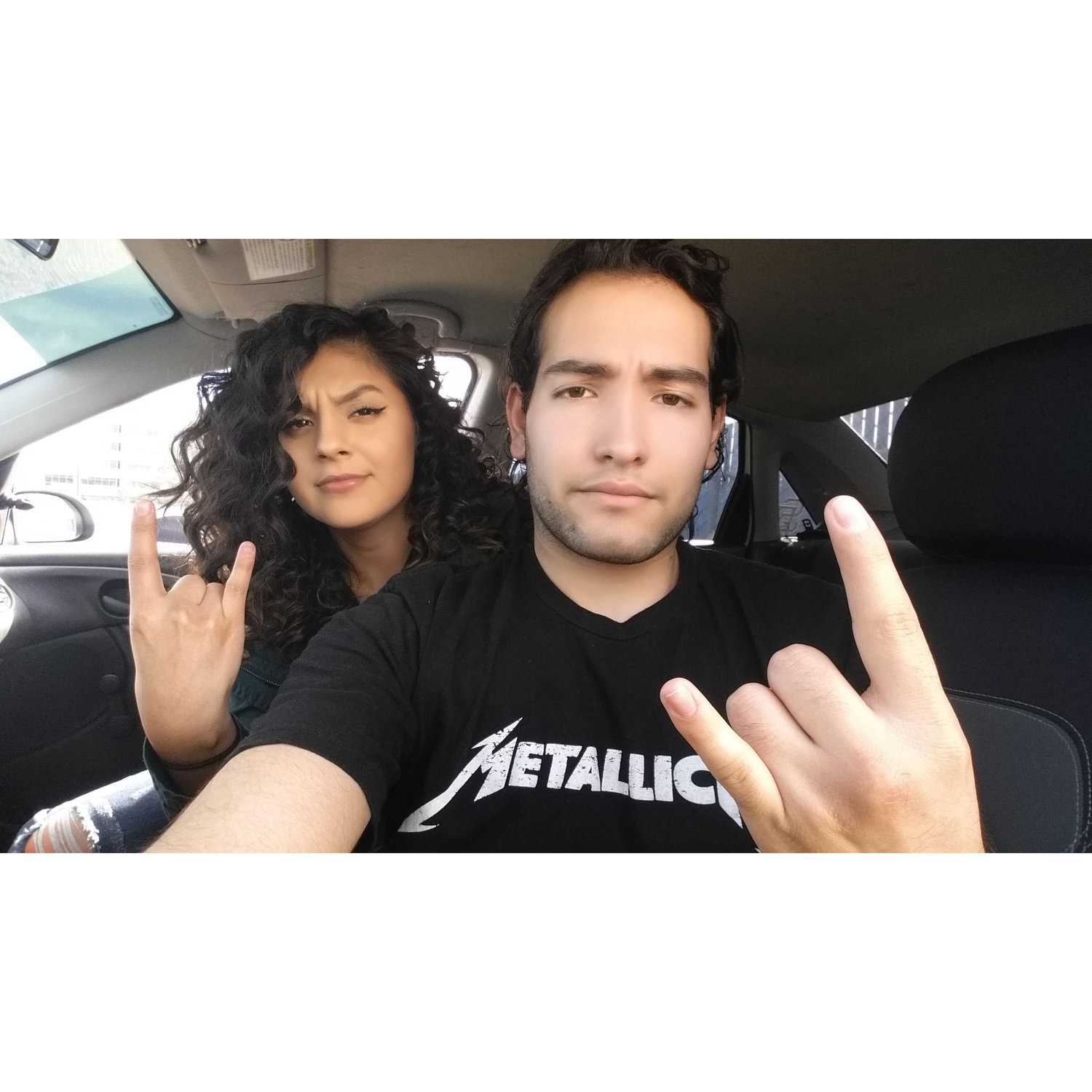 2016 - Our first concert together, Metallica "The Night Before" in San Francisco, CA