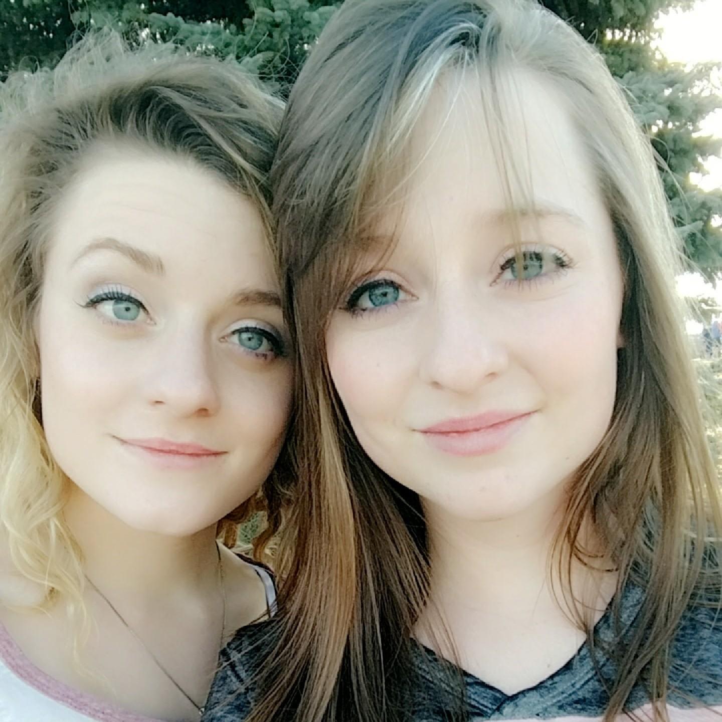 Cheyenne and Kim as they were visiting their sister, Linda Longman, in Lincoln.