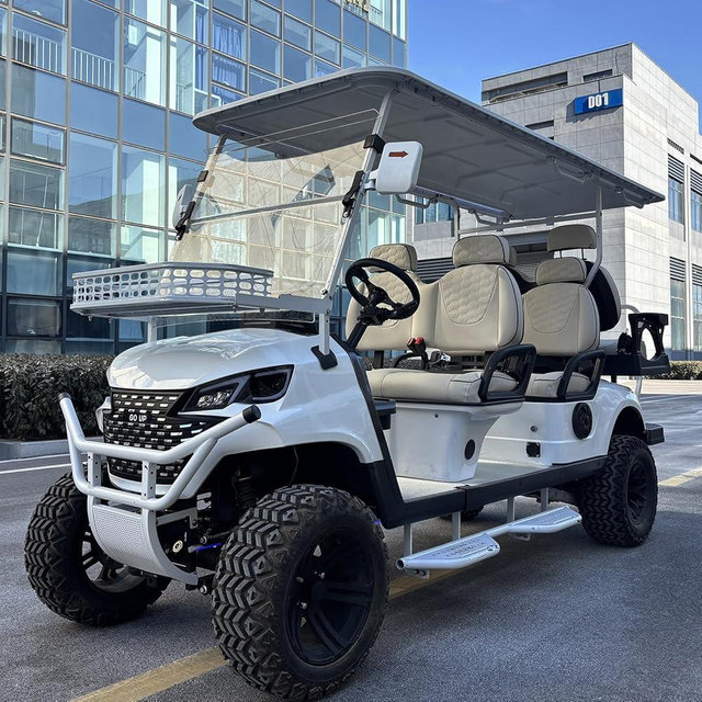 GO UP Golf Cart Sightseeing Vehicle Patrol Vehicle，48V105AHlithium Battery