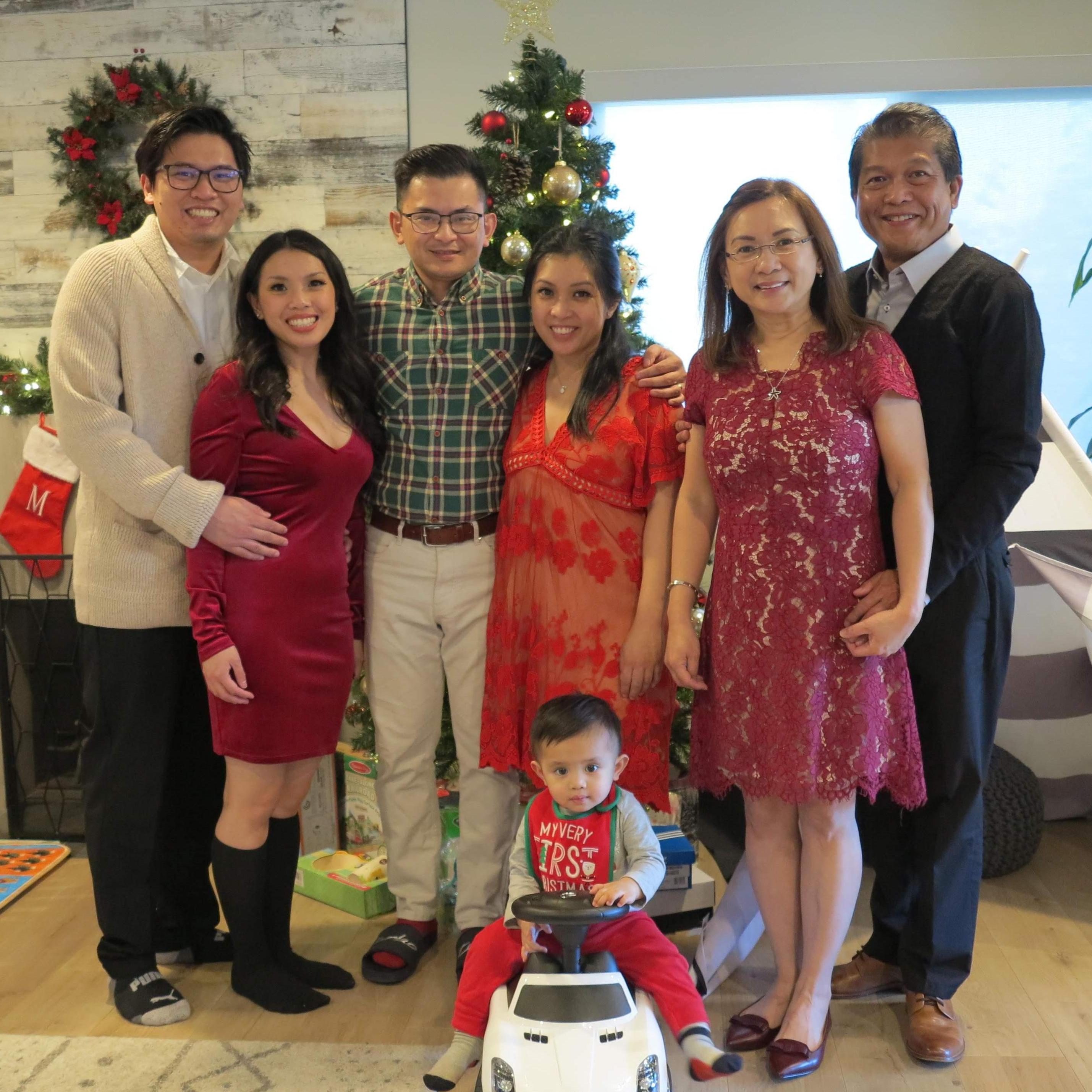 Christmas 2020 with the Martinez and Manansala family!