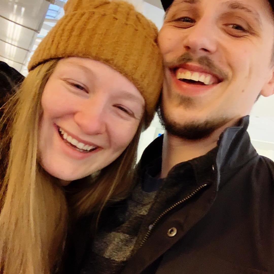 A goodbye shot in Lousiville, KT after a visit while Tim was on tour with "Something Rotten!" 2019