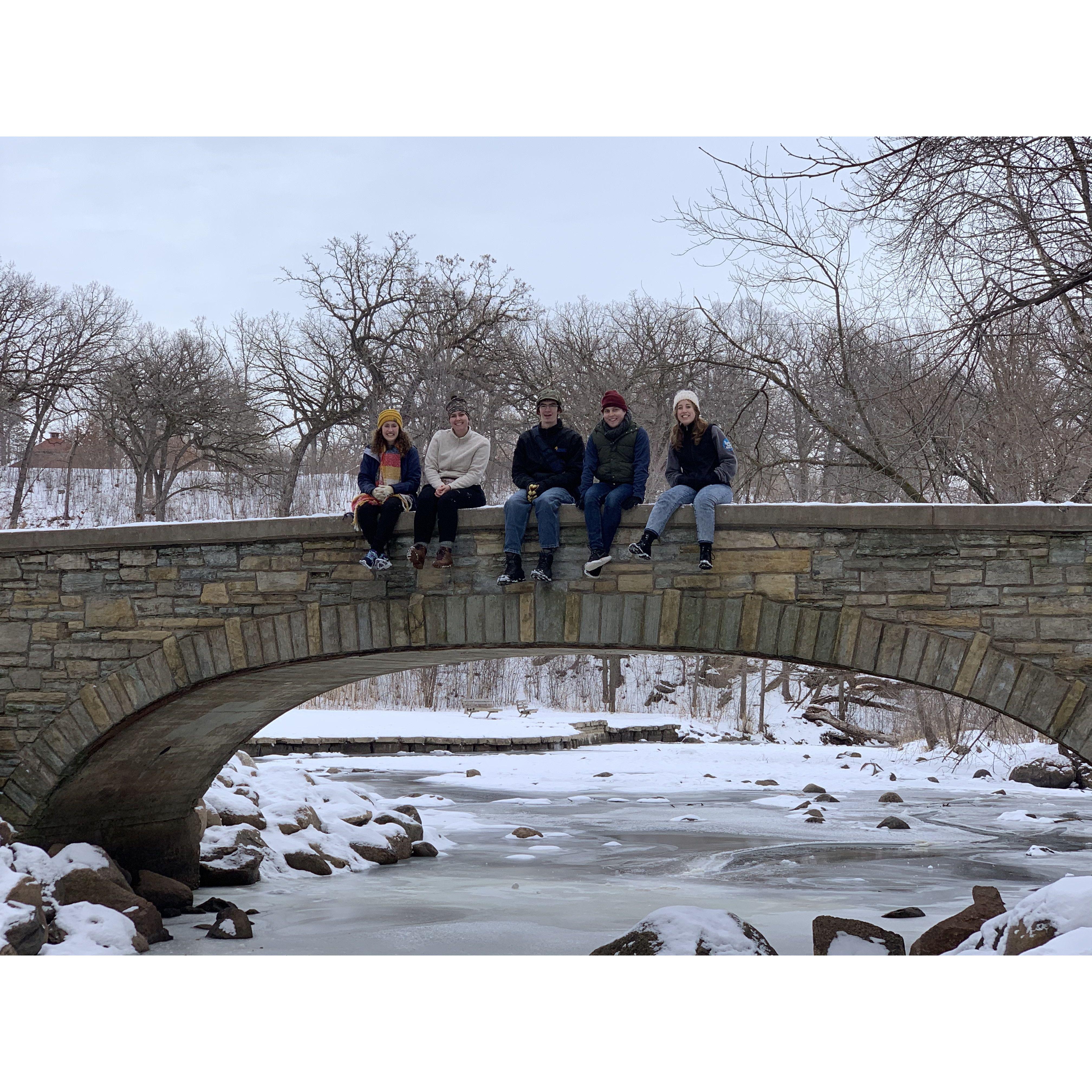 January 2021: By this point we had become friends, and this was the hike that Erin realized that maybe there was something else there